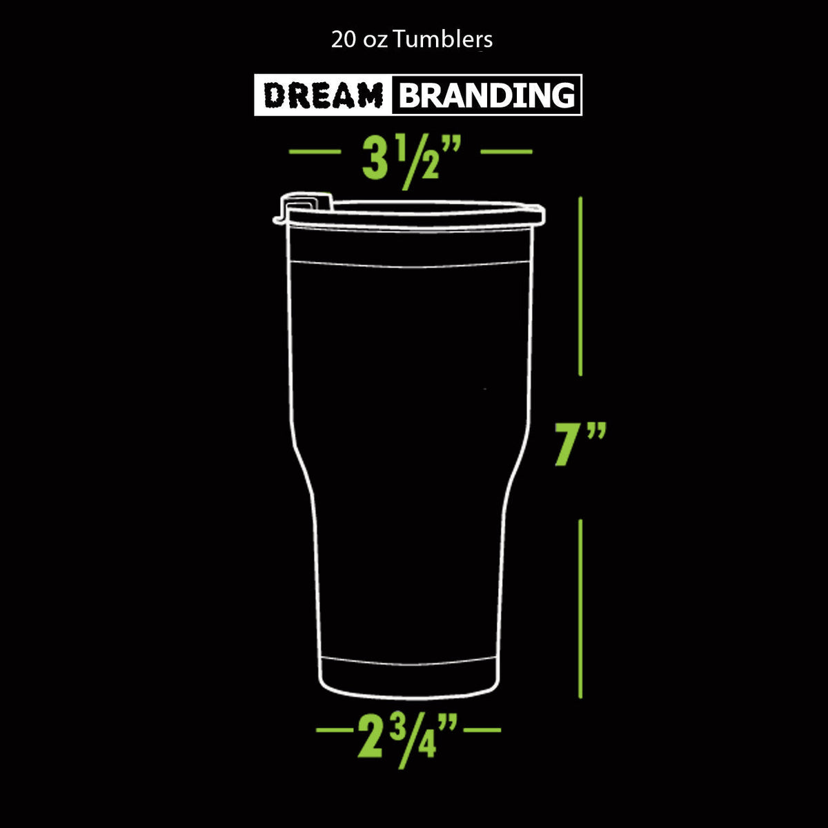 Dream Smile Tumblers