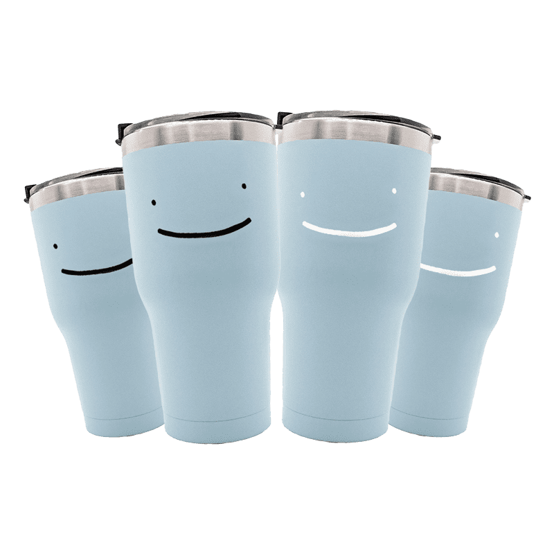 Dream Smile Blue Tumbler