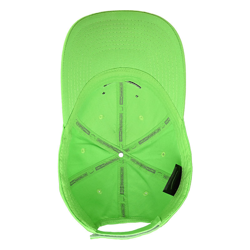 Dream Smile Lime OSFA Velcro Cap