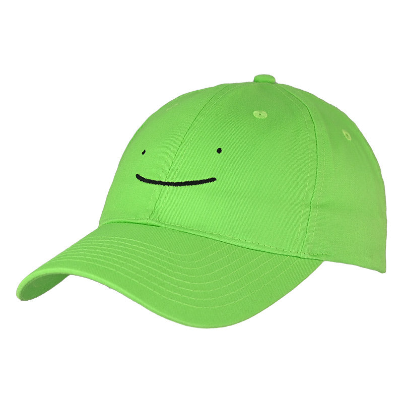 Dream Smile Lime OSFA Velcro Cap