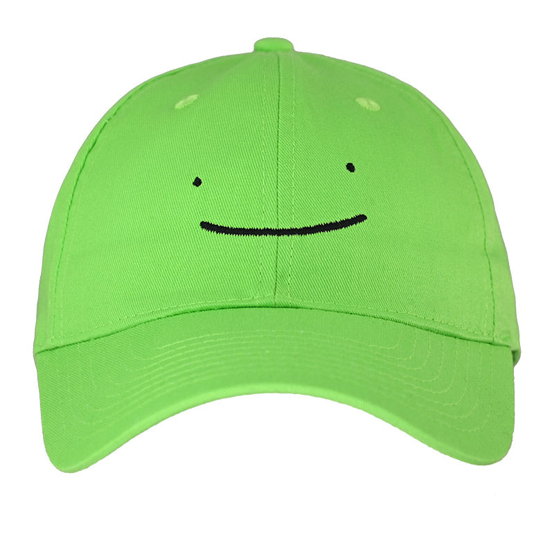 Dream Smile Lime OSFA Velcro Cap