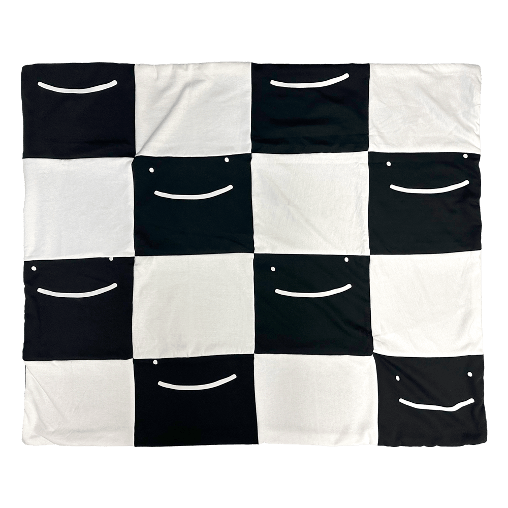 Dream Smile Handcrafted Checkerboard Quilt