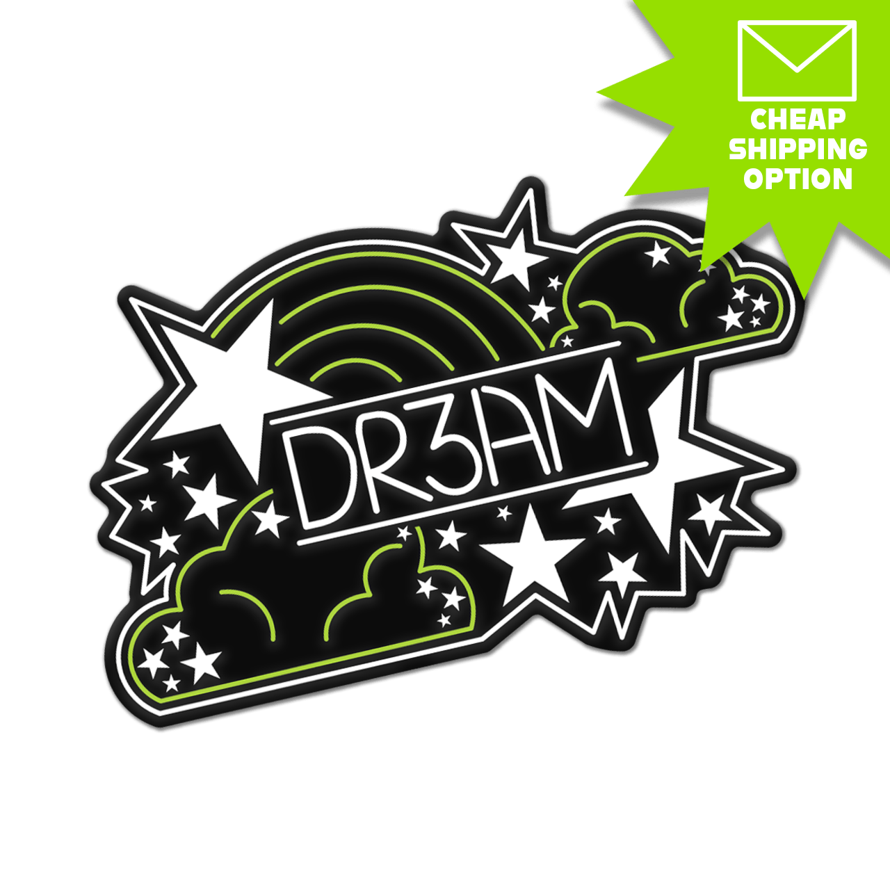 Dream Stars and Rainbows Sticker