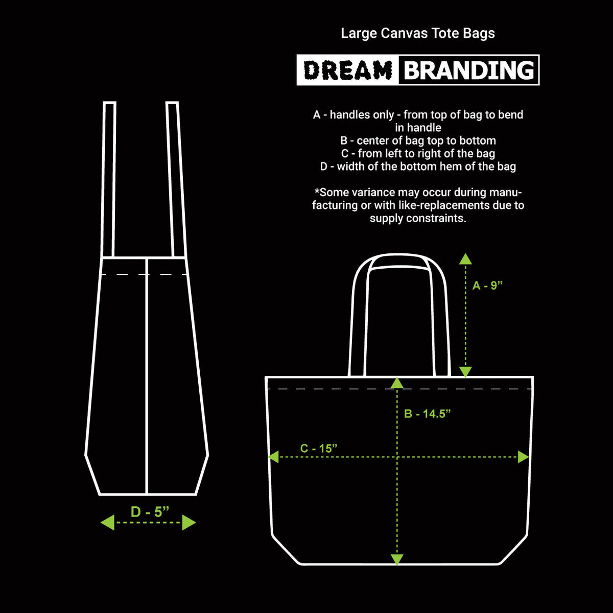 Dream February MEMBERS ONLY Peace Love and Dream Tote Bag