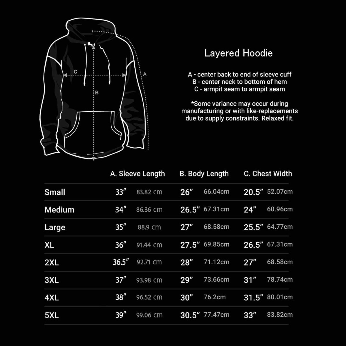 Dream Smile Layered Sleeve Pullover Hoodie