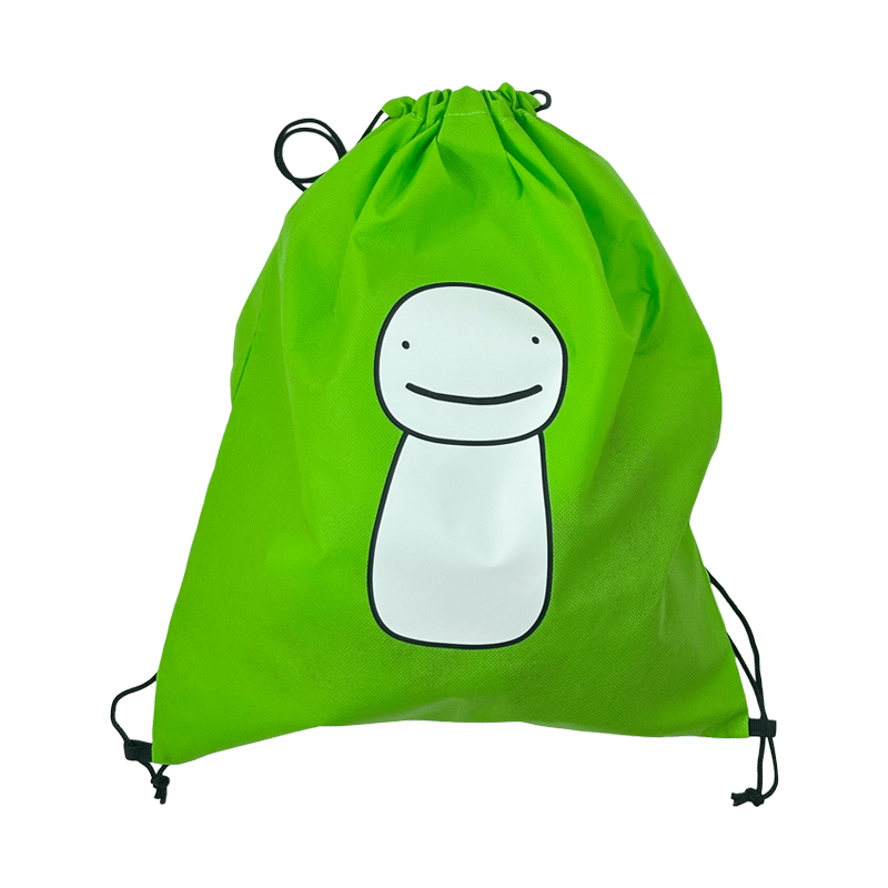 VidCon 2025 Dream Blob Lime Drawstring Bag