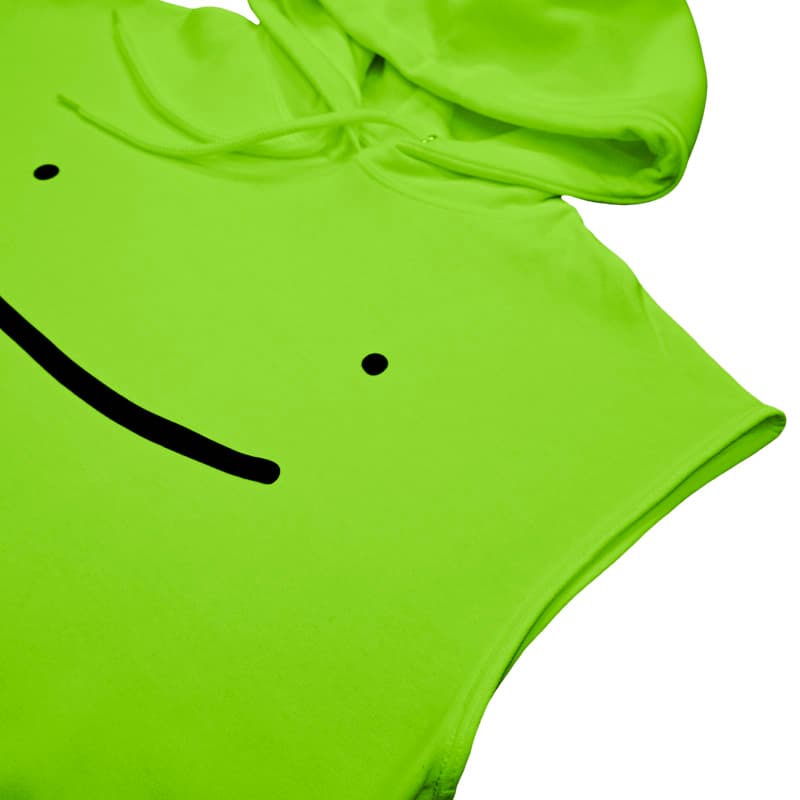 Dream Smile No-Sleeve Pullover Hoodie