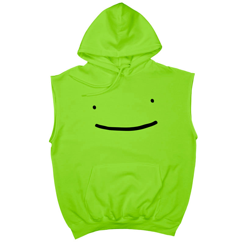 Dream Smile No-Sleeve Pullover Hoodie