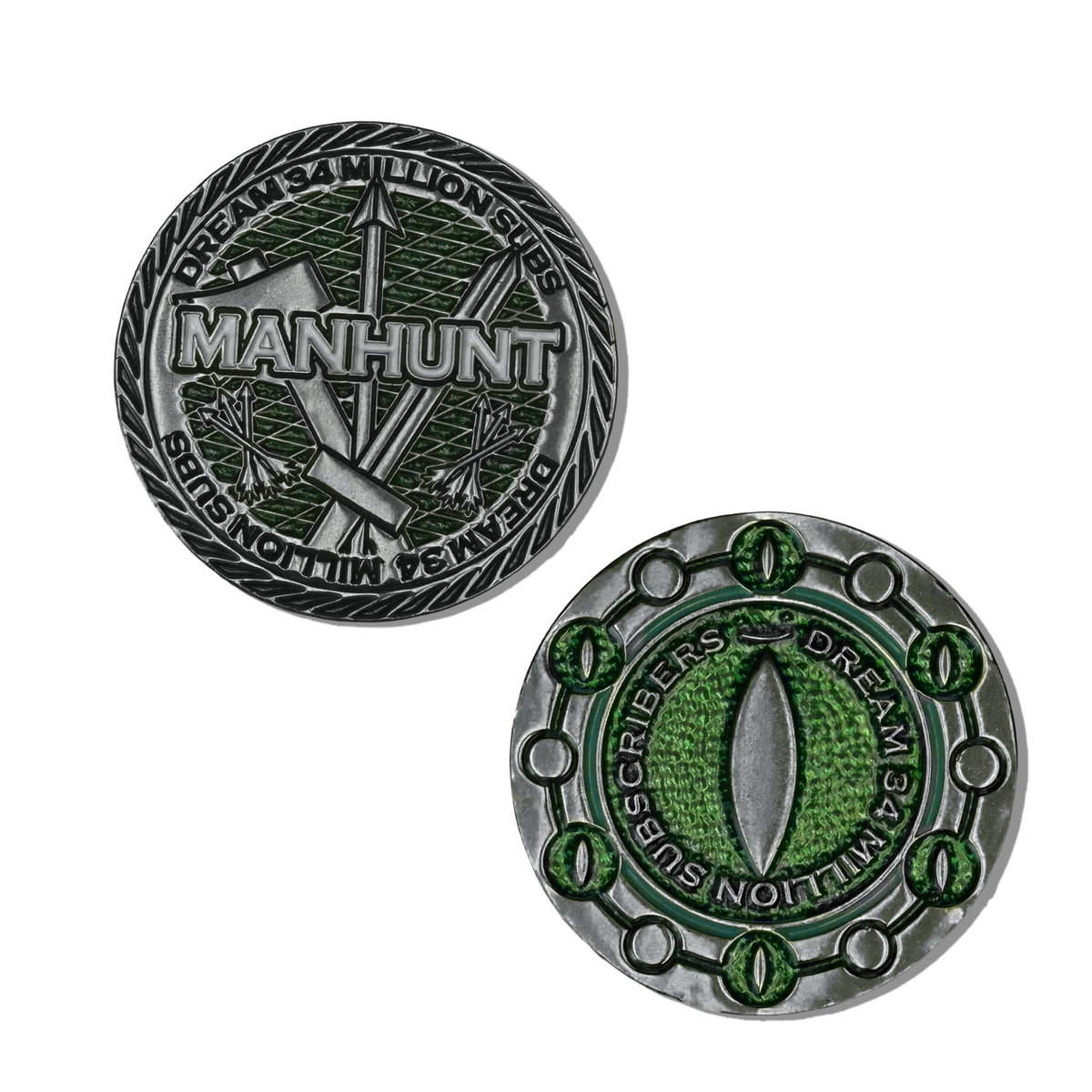 Dream 34 Million Subscribers Coin