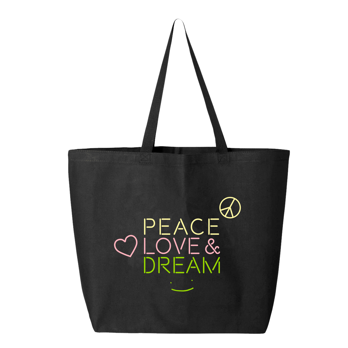 Dream February MEMBERS ONLY Peace Love and Dream Tote Bag