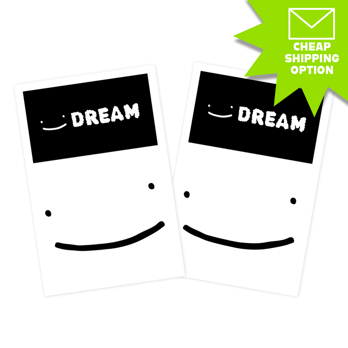 Dream October MEMBERS ONLY Smile Temporary Tattoo 2 Pack