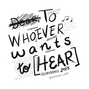 Whoever Transparent To Whoever Wants to Hear Title Sticker - DREAM