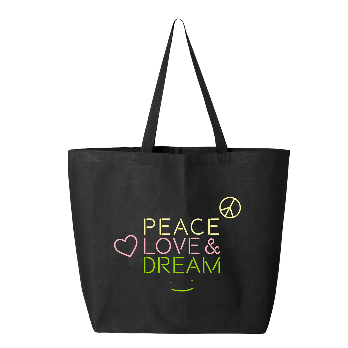 Dream February MEMBERS ONLY Peace Love and Dream Tote Bag