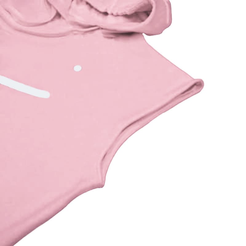 Dream Smile No-Sleeve Pullover Hoodie