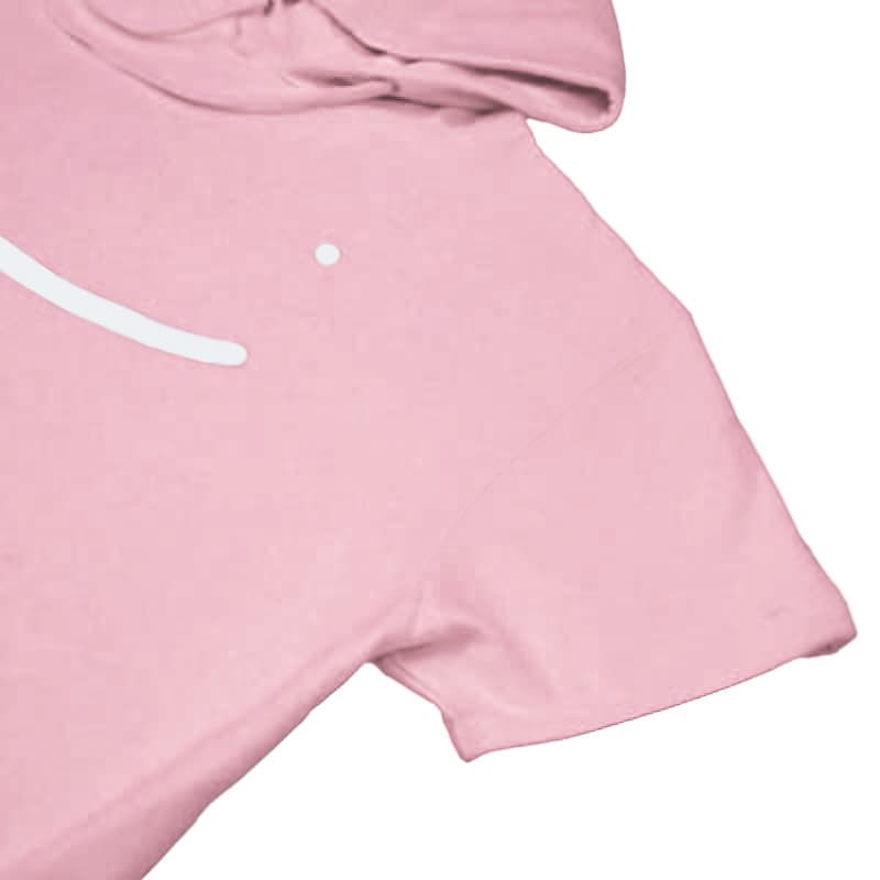 Dream Smile Short Sleeve Pullover Hoodie