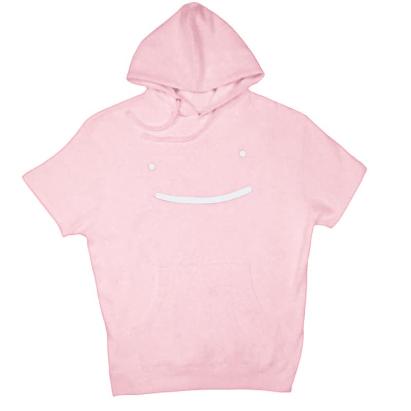 Dream Smile Short Sleeve Pullover Hoodie