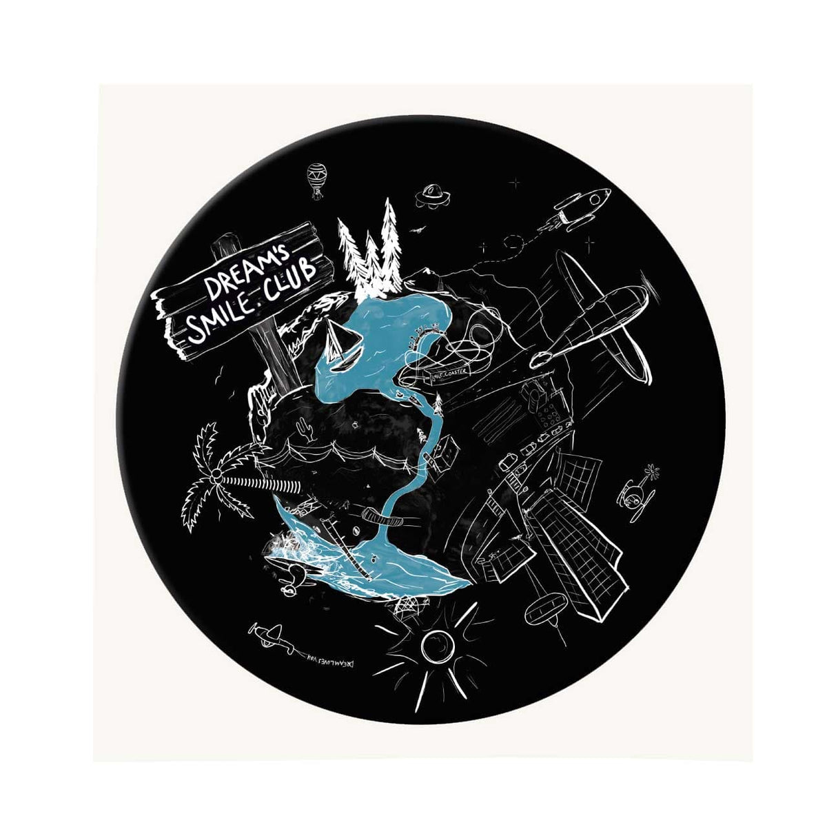 October MEMBERS ONLY Dream Smile Club Sticker