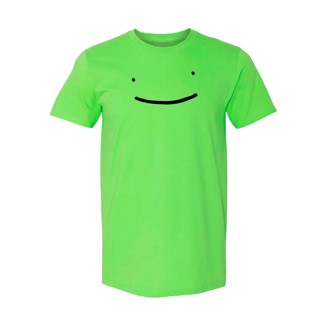 Dream Smile Lime Green T Shirt DREAM