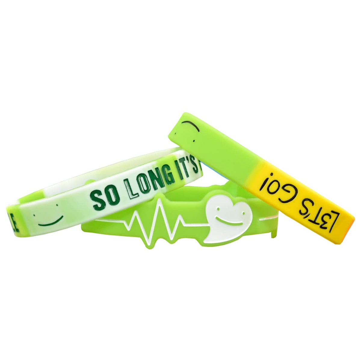 Dream Lets Go Wristbands 3-pack