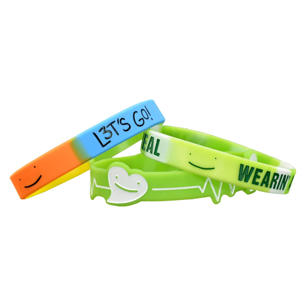 Dream Lets Go Wristbands 3-pack