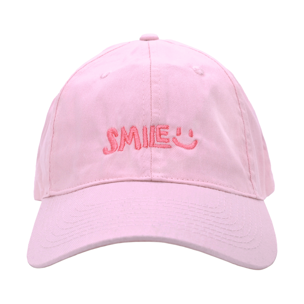 April MEMBERS ONLY Pink Smile More Velcro Cap