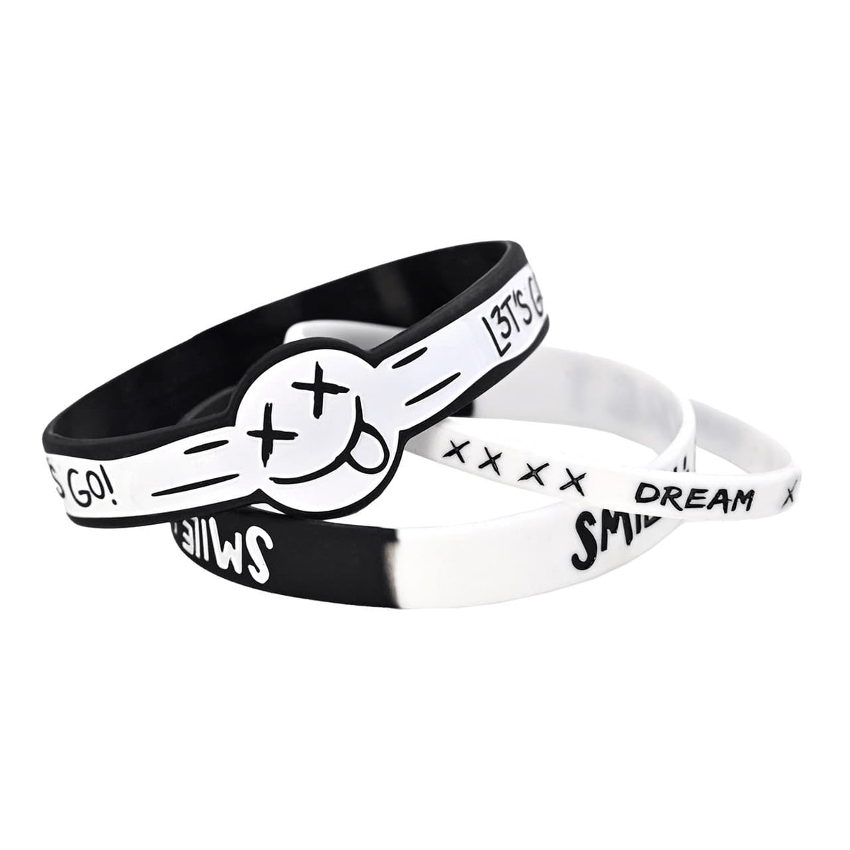 March MEMBERS ONLY Dream Smile More Wristbands 3-pack
